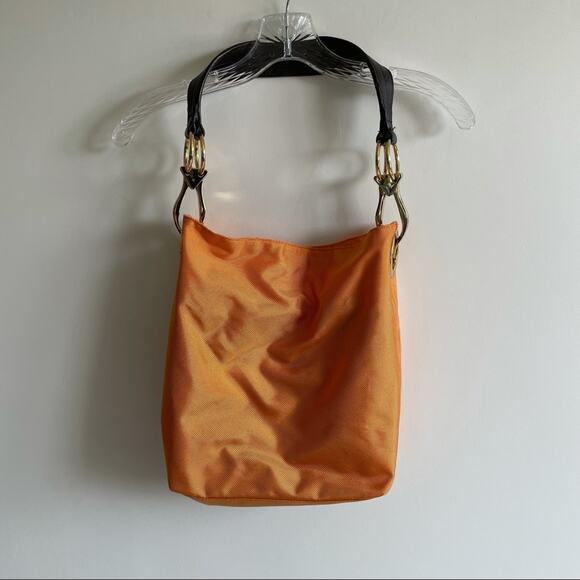 JPK Paris 75 Bright Orange Nylon Tote - Picture 3 of 15